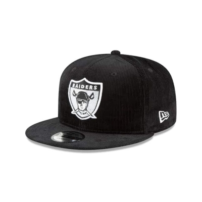 Sapca New Era Las Vegas Raiders NFL Corduroy 9FIFTY Snapback - Negrii